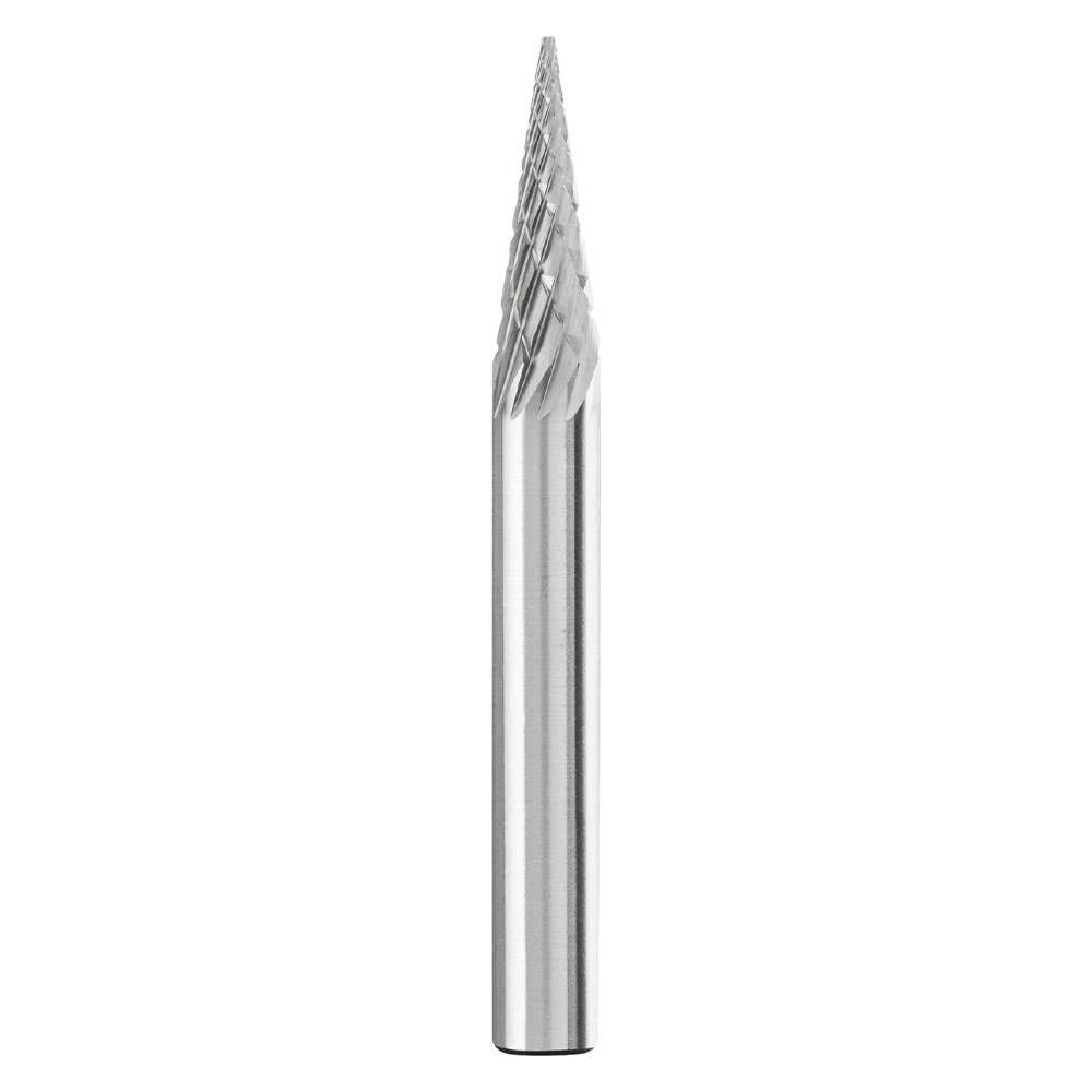 Burr Conical Tungsten Carbide Pointed 6mm C3 Plus Pferd 214493 21115026
