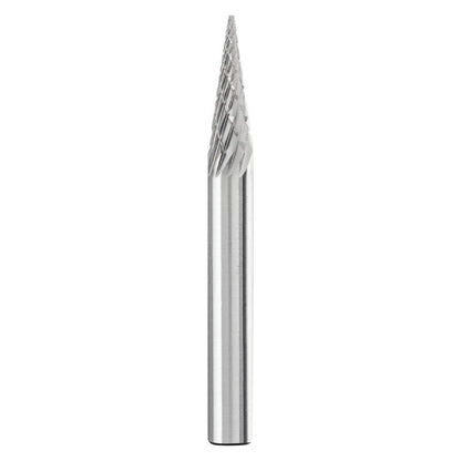 Burr Conical Tungsten Carbide Pointed 6mm C3 Plus Pferd 214493 21115026
