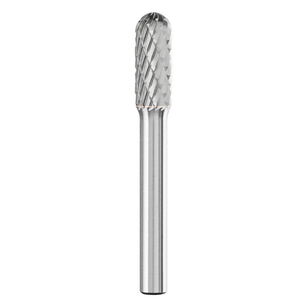 Burr Cylindrical Radius End Tungsten Carbide 8x20 Pferd HSS 0820/6 C3 284390 21105126