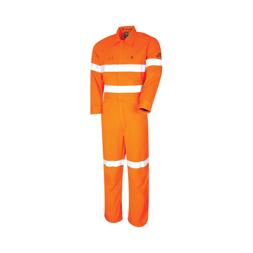 BW1570T1 FR Taped Coveralls PPE2 197gsm BW1570T1_BW1570T1
