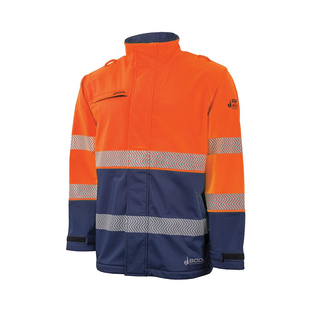 BW2305T8 Softshell PPE2 FR Taped Jacket + Knorr Bremse Logo & Name_KNORRBW2305T8
