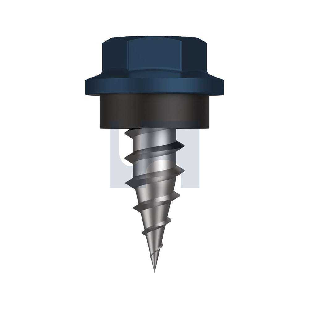 Needle Pt Sds Hex + Wash Deep Ocean -Cl4 #8-15 12 - Pk 1000_40094554_TDON4SH0815012