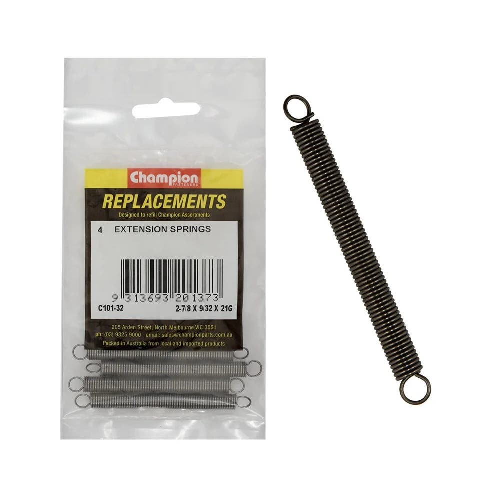Grab Kit Refill - Extension Spring 2-7/8 X 9/32'' Pk 4_465748_C101-32