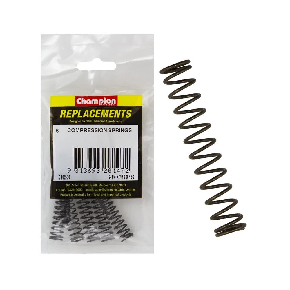 Assortment Refills 2-1/4 X 7/16 Compress Spring_40029913_C102-30