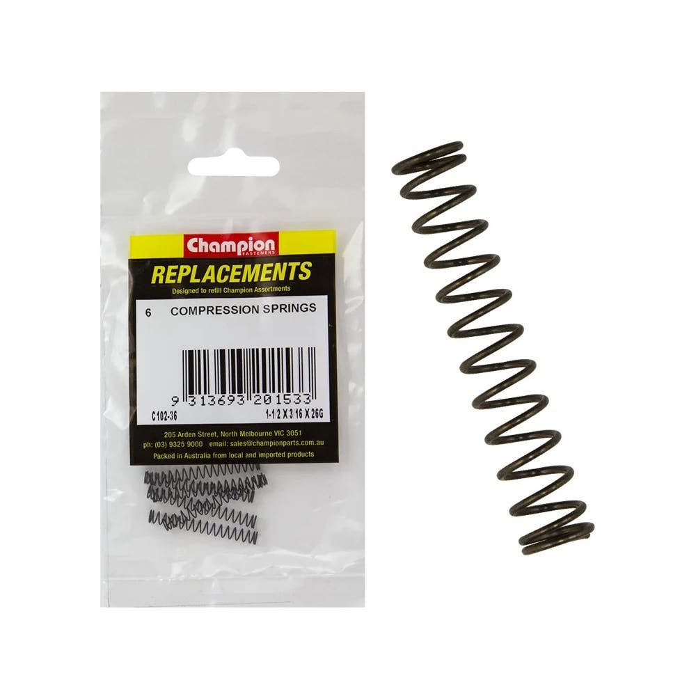 Assortment Refills 1-1/2 X 3/16 Compress Spring_40029919_C102-36