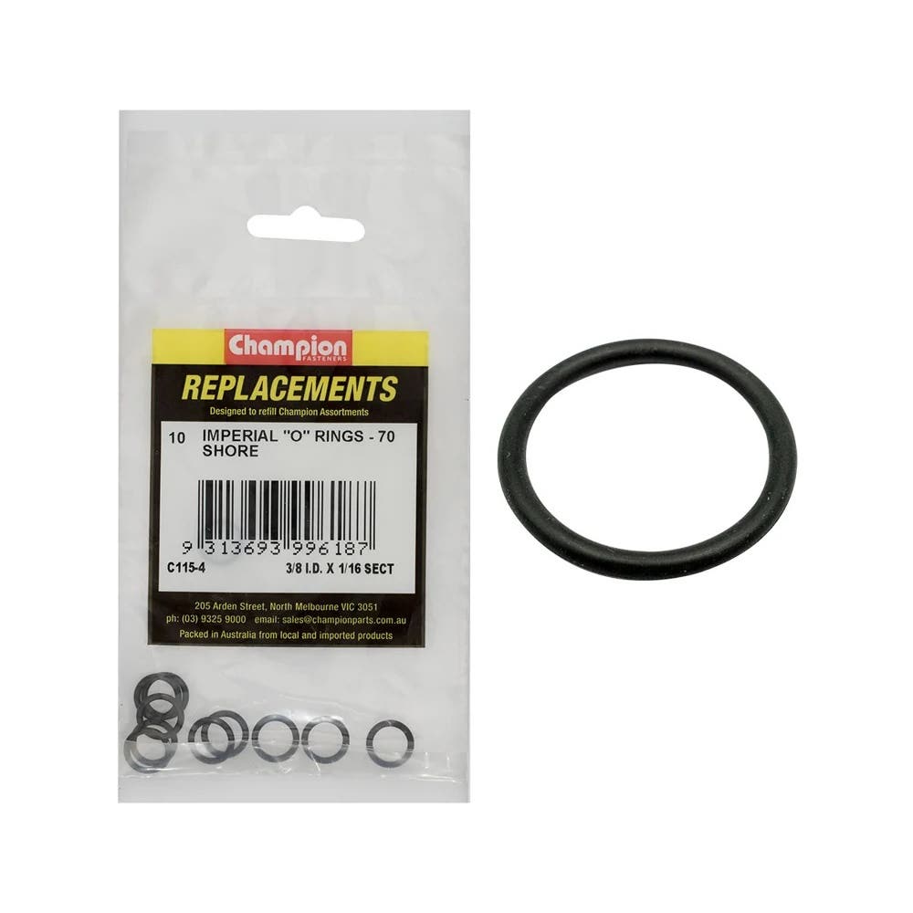 Grab Kit Refill - O-Ring 3/8 X 1/16'' Pk 10_230268_C115-4