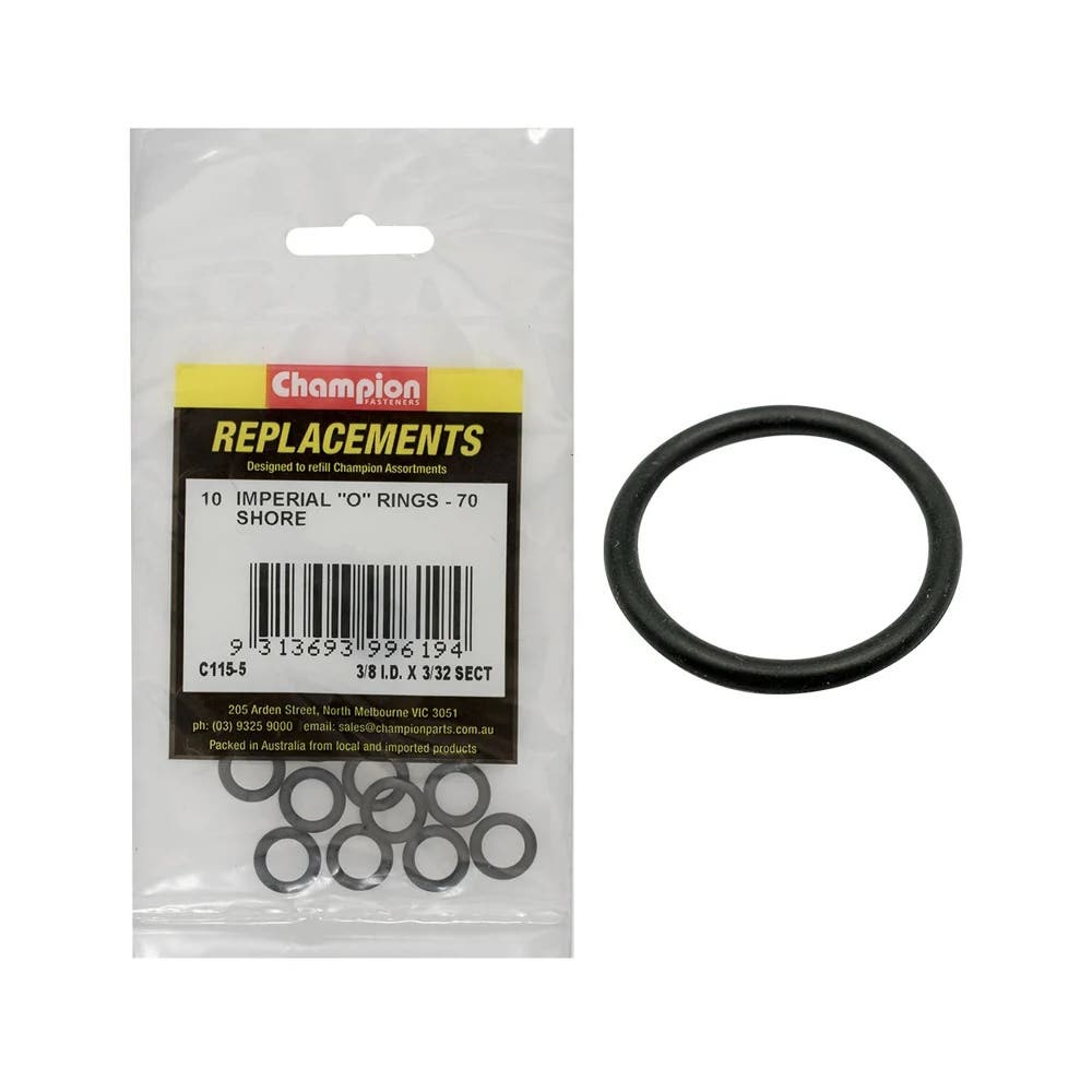 Grab Kit Refill - O-Ring 3/8 x 3/32'' Pk 10_291194_C115-5