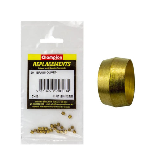 Grab Kit Refill - Olives Brass 101 Suits 1/8'' Copper PK 20_93290182_C1412-1