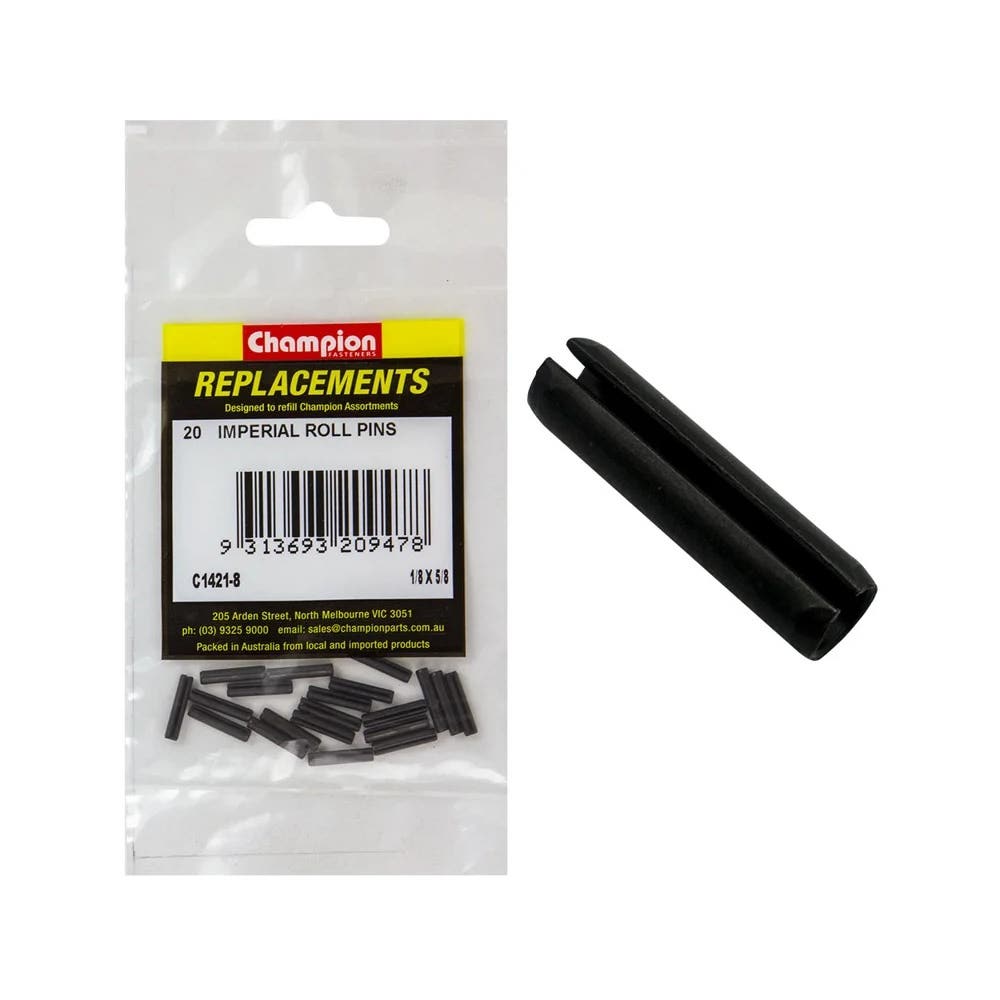 Grab Kit Refill - Pin Roll Black 1/8 X 5/8'' Pk 20_225922_C1421-8