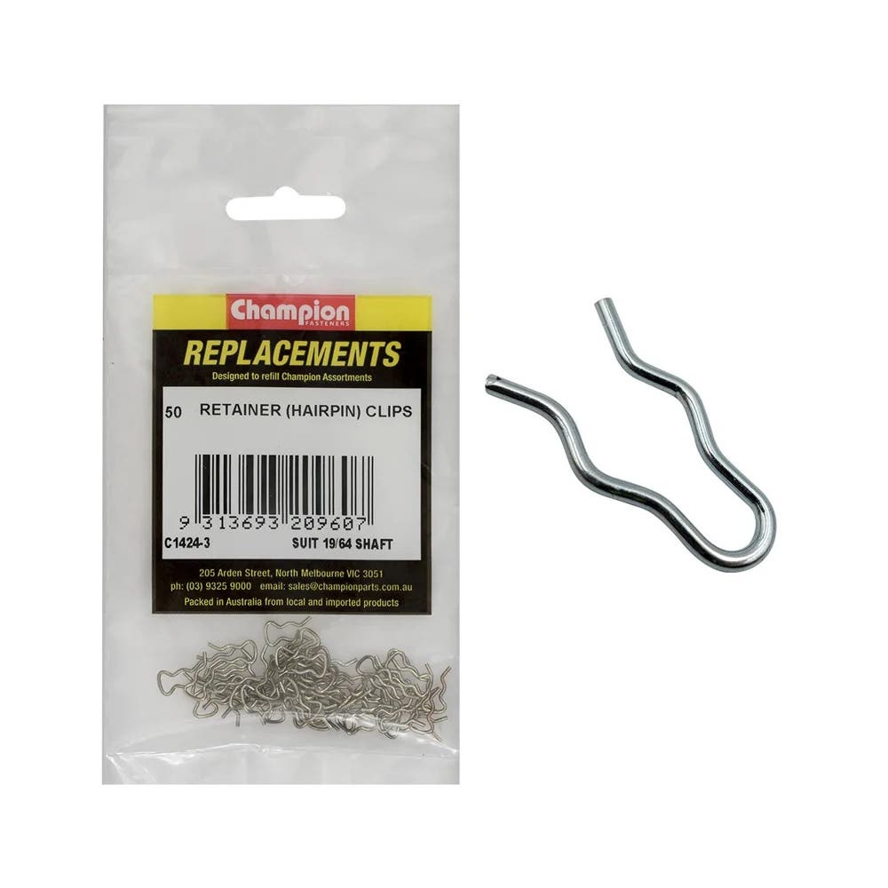 Grab Kit Refill - Spring Retaining 19/64'' Pk 50_93290169_C1424-3