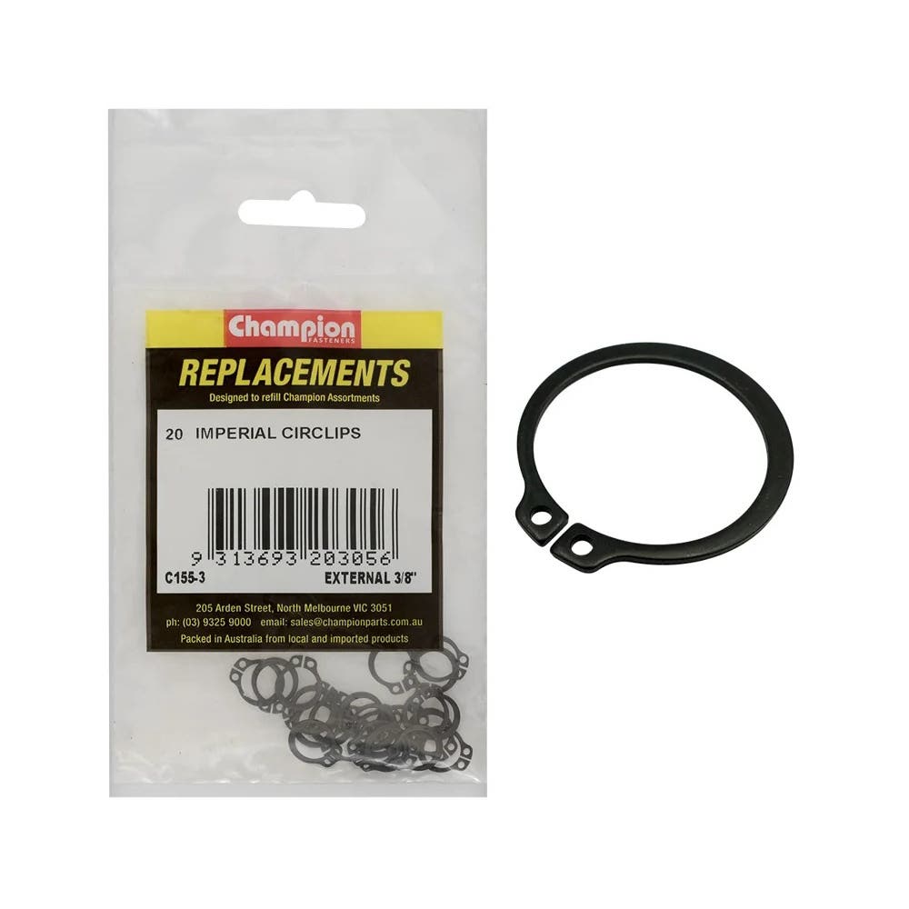 Grab Kit Refill - Circlip External 3/8'' Pk 20_181723_C155-3