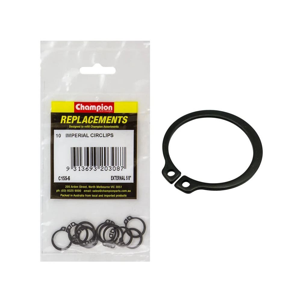 Grab Kit Refill - Circlip External 5/8'' Pk 10_241168_C155-6