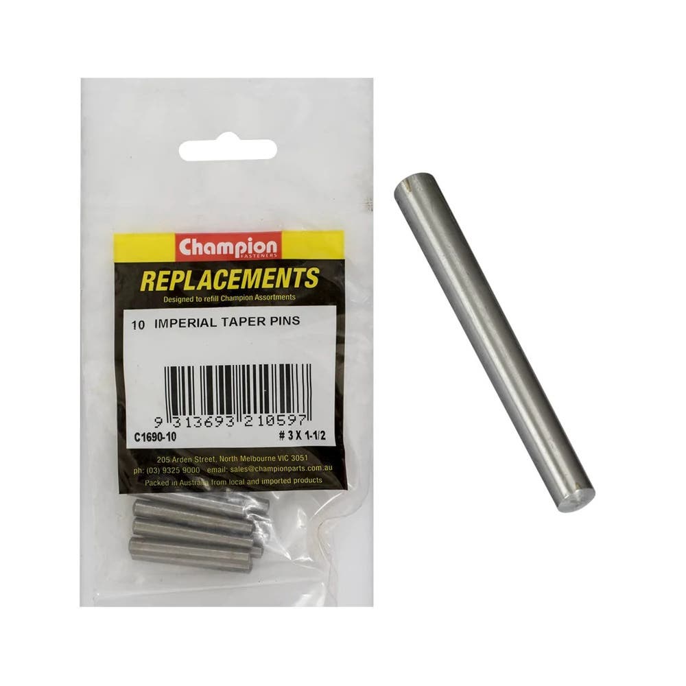 Grab Kit Refill - Pin Taper Small No.3 x 1-1/2'' Pk 10_88858074_C1690-10
