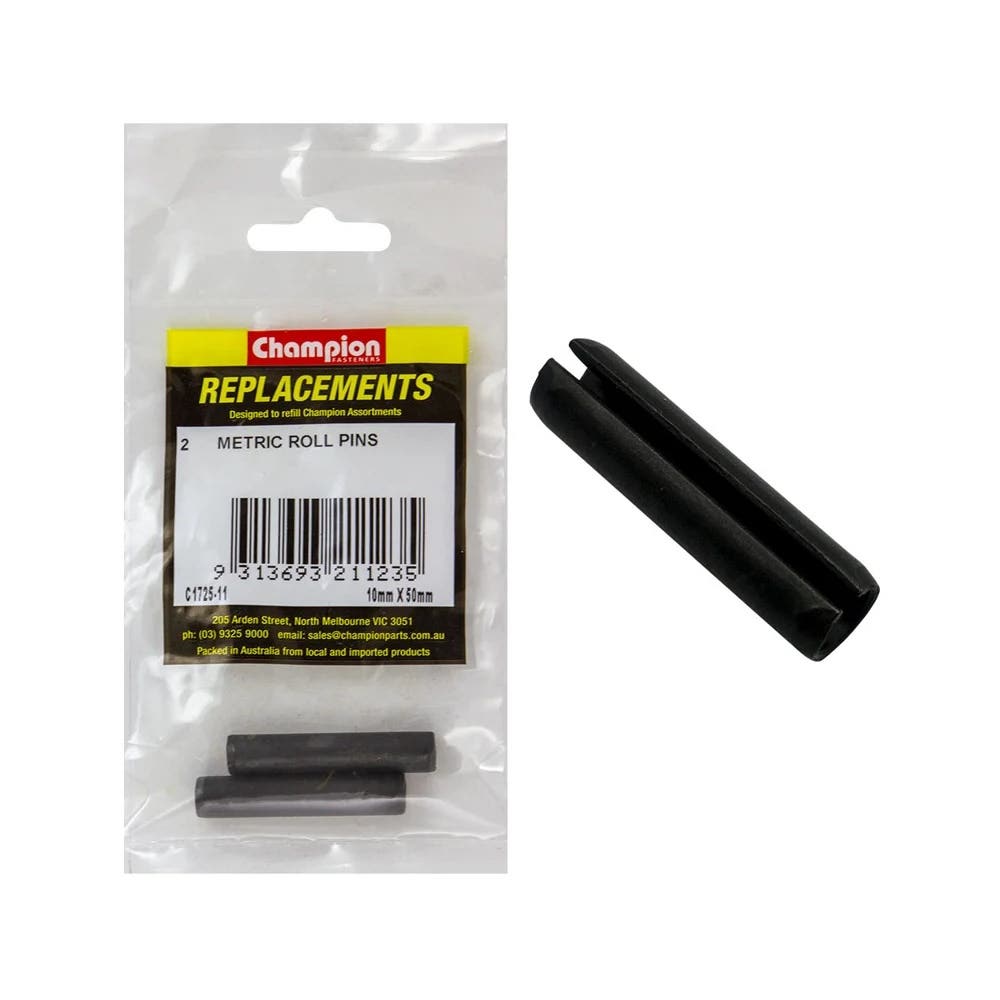 Grab Kit Refill - Pin Roll Black 10 x 50mm Pk 2_79903708_C1725-11