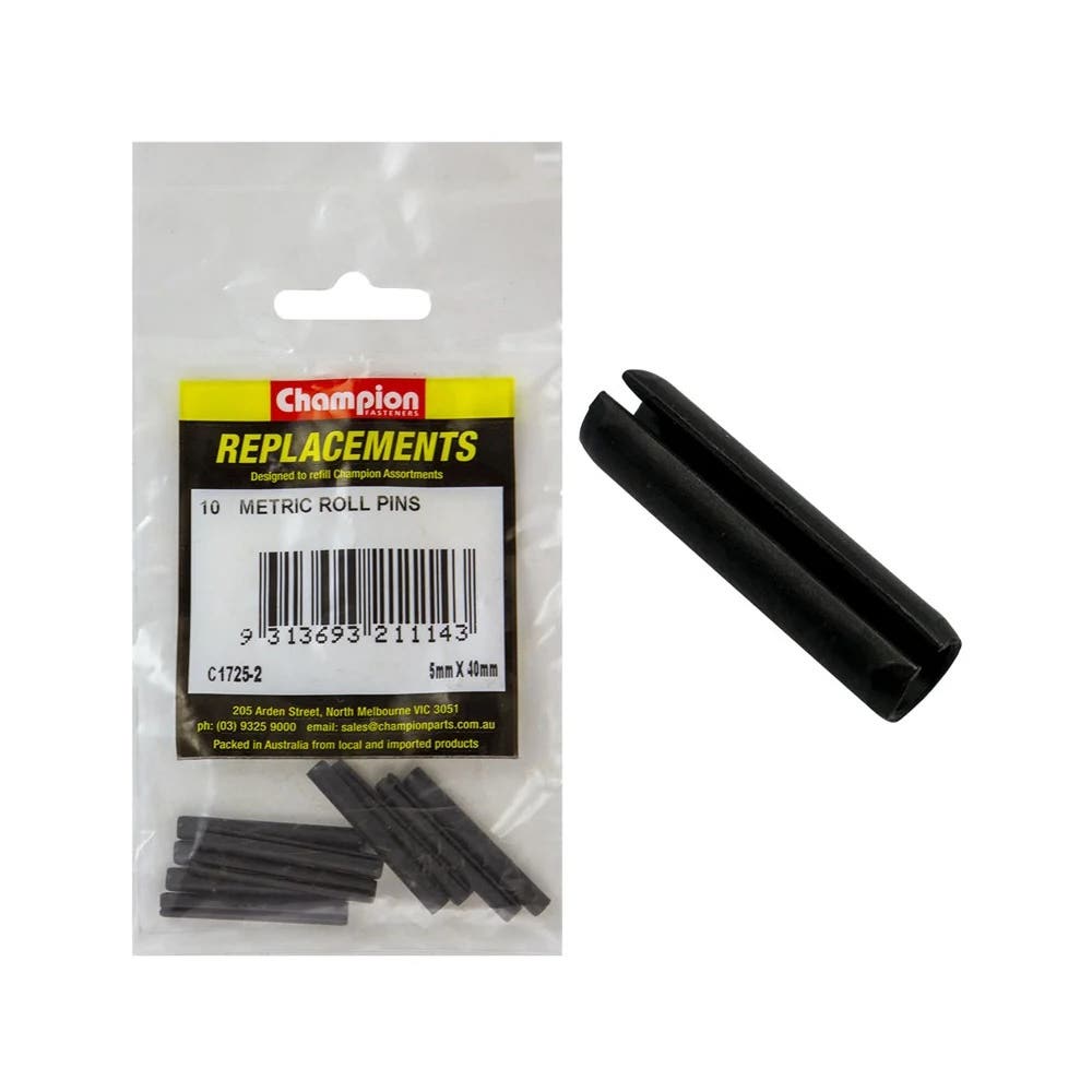 Grab Kit Refill - Pin Roll Black 5 x 40mm Pk 10 79903709_79903709_C1725-2