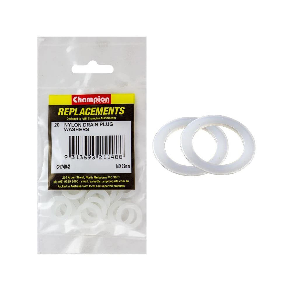 Grab Kit Refill - Washer Nylon 14 x 22mm Pk 20_93290184_C1740-2