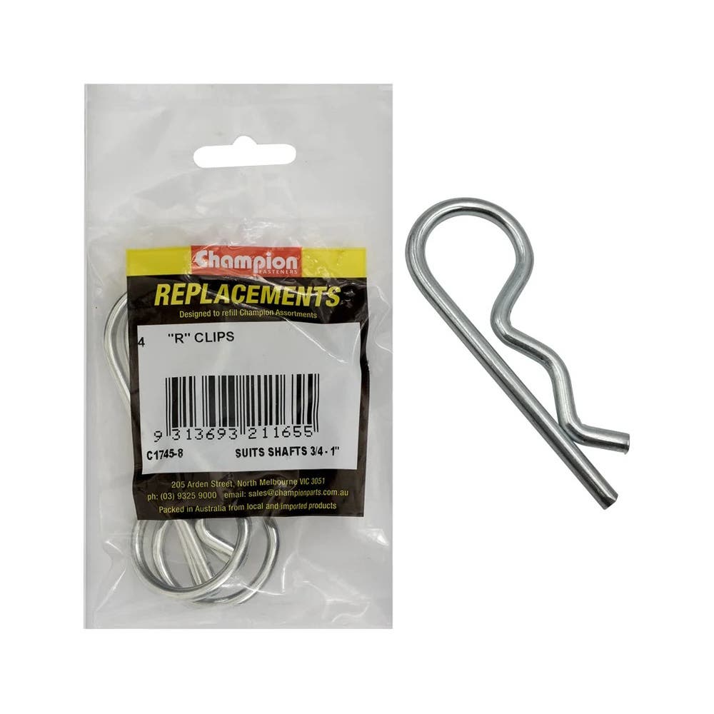 Grab Kit Refill - R Clip 3/4'' to 1'' Shaft Pk 4_98889345_C1745-8