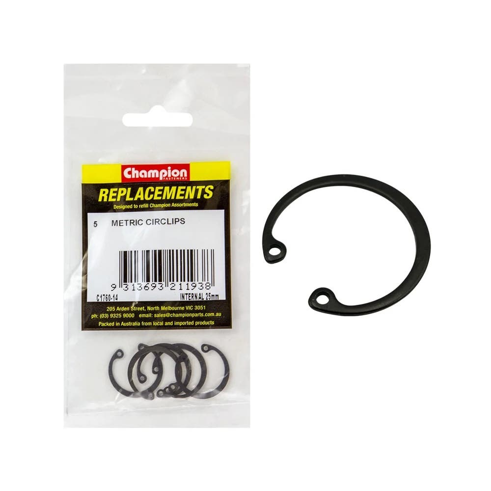 Grab Kit Refill - Circlip Internal 25mm Pk 5_241185_C1760-14