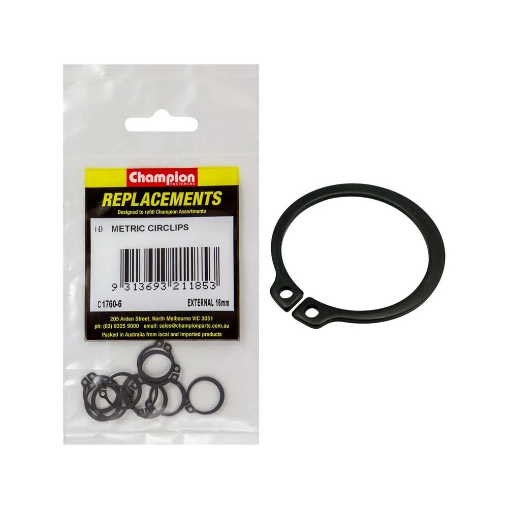 Grab Kit Refill - Circlip External 16mm Pk 10_241175_C1760-6