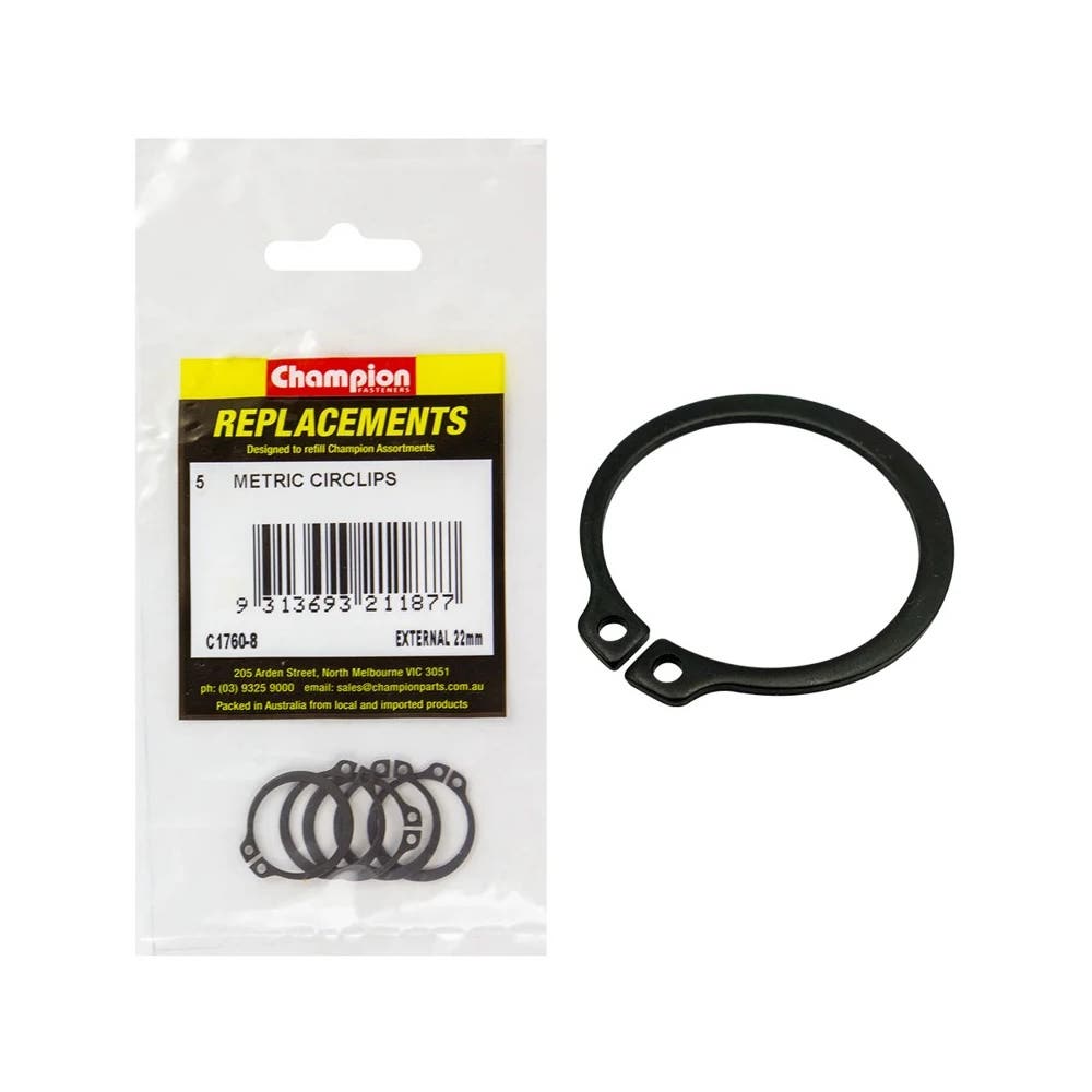 Grab Kit Refill - Circlip External 22mm Pk 5_241178_C1760-8