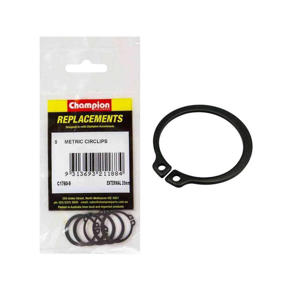 Grab Kit Refill - Circlip External 25mm Pk 5_241180_C1760-9