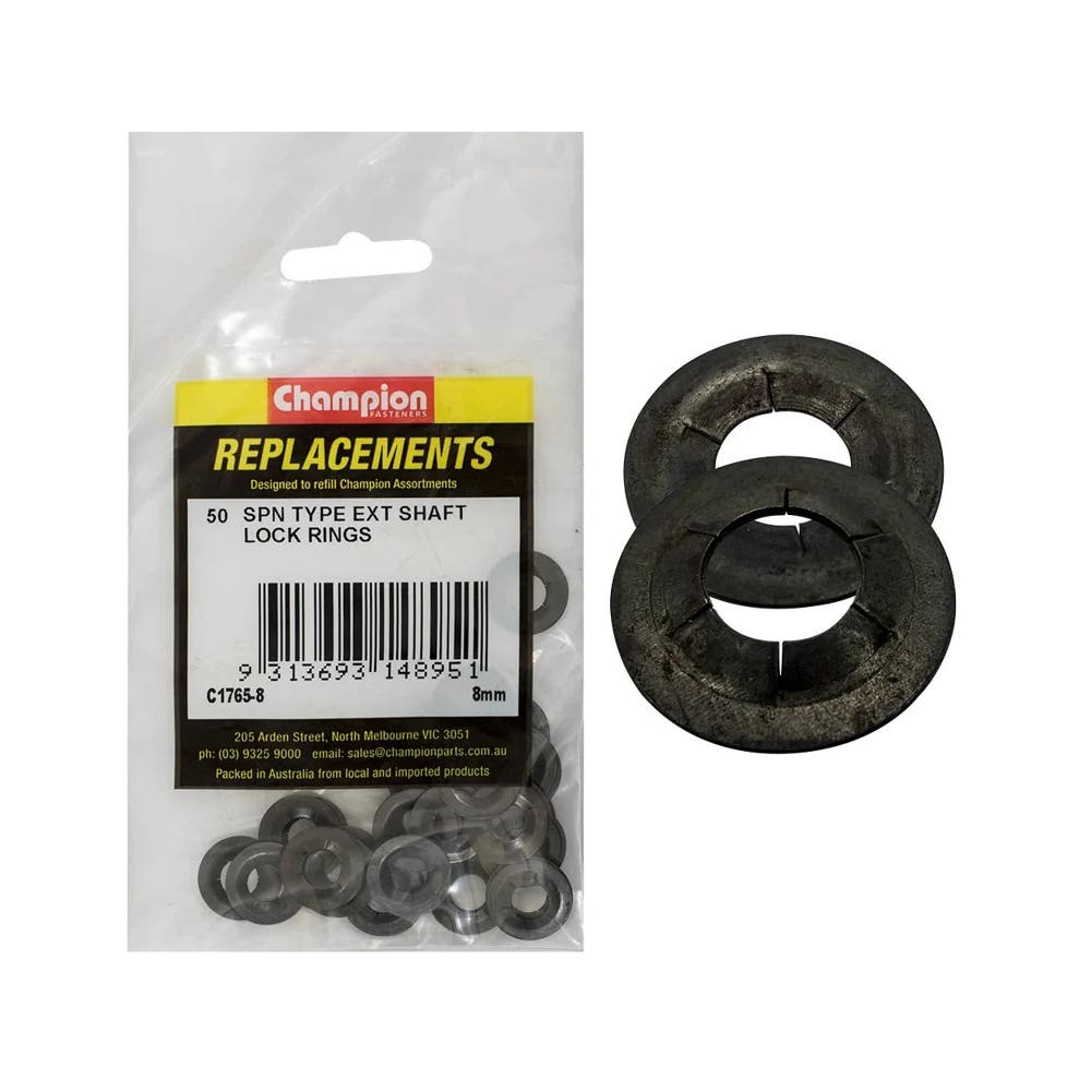 Grab Kit Refill - Ring Lock 8mm Pk 50_79903705_C1765-8