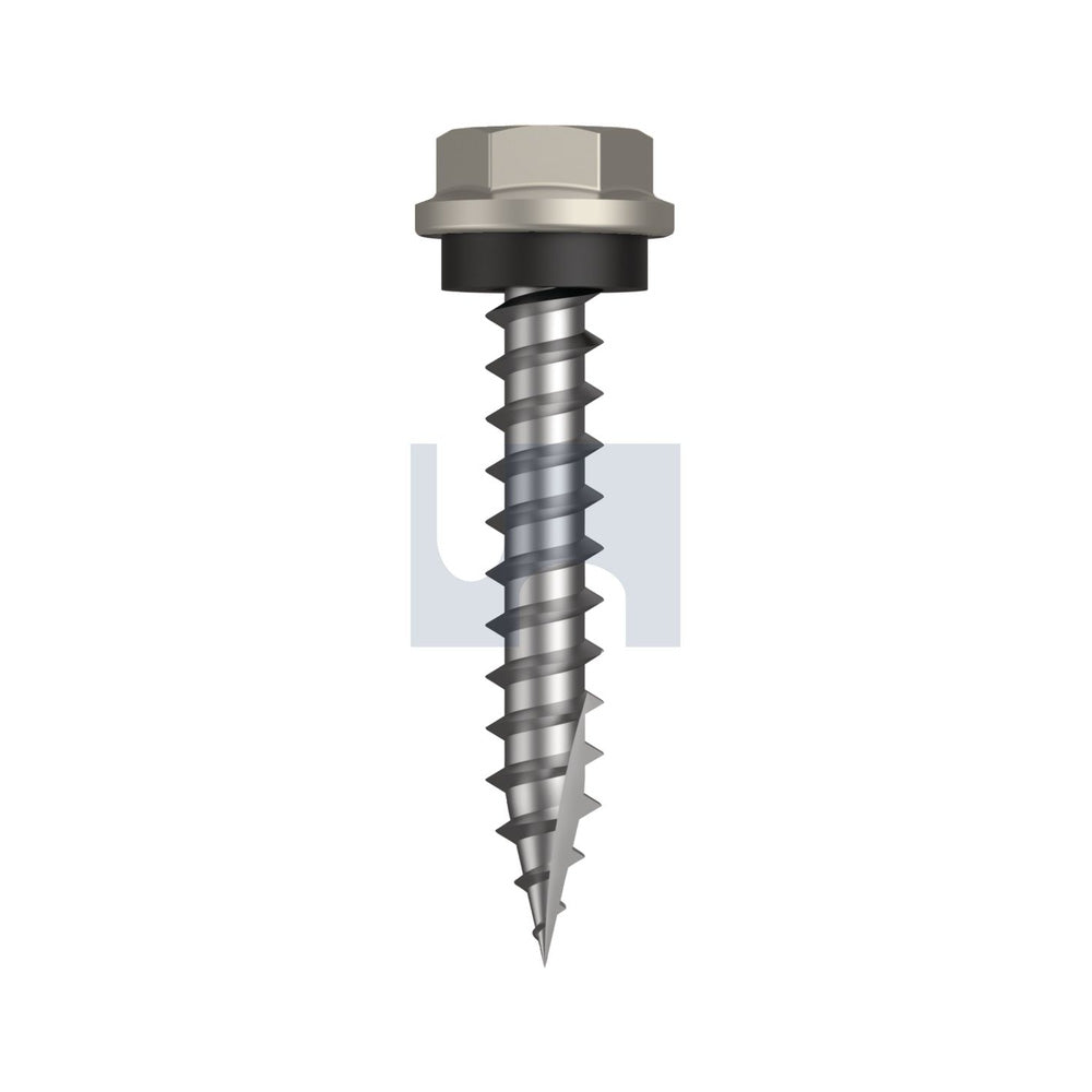 Type 17 Hex Head + Washer Dune - Cl4 As3566 #10-12 30 - Pk 1000_40094629_TDUW4SH1012030