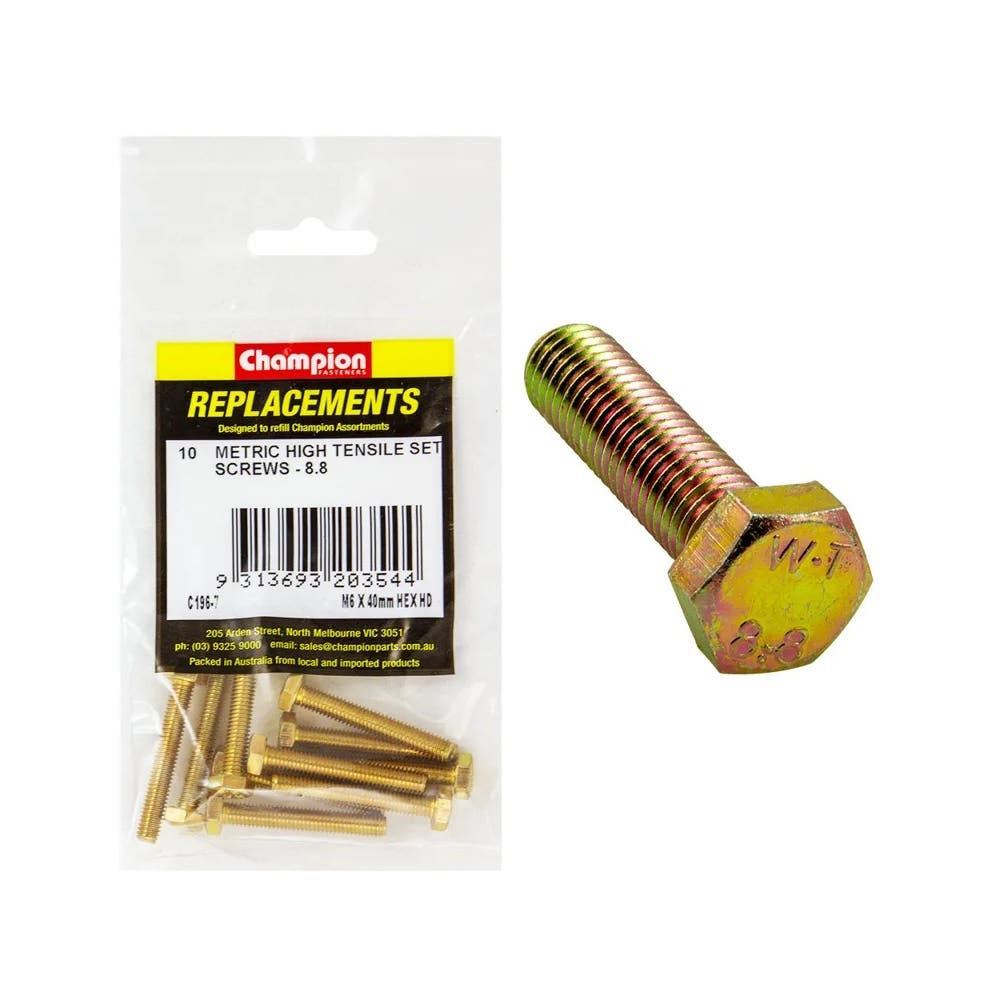 Grab Kit Refill - Set Screw M6 X 40mm_425824_C196-7