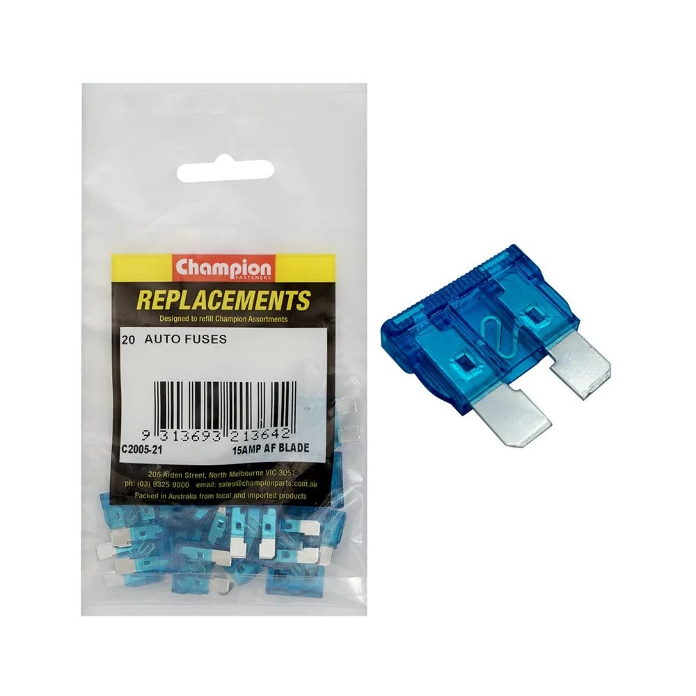 Grab Kit Refill - Fuse Glass Blade AF 15 Amp Pk 20_197132_C2005-21