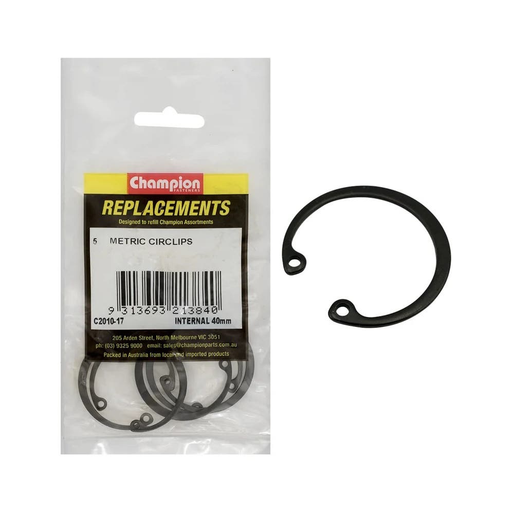 Grab Kit Refill - Circlip Internal 40mm Pk 5 93298134_93298134_C2010-17