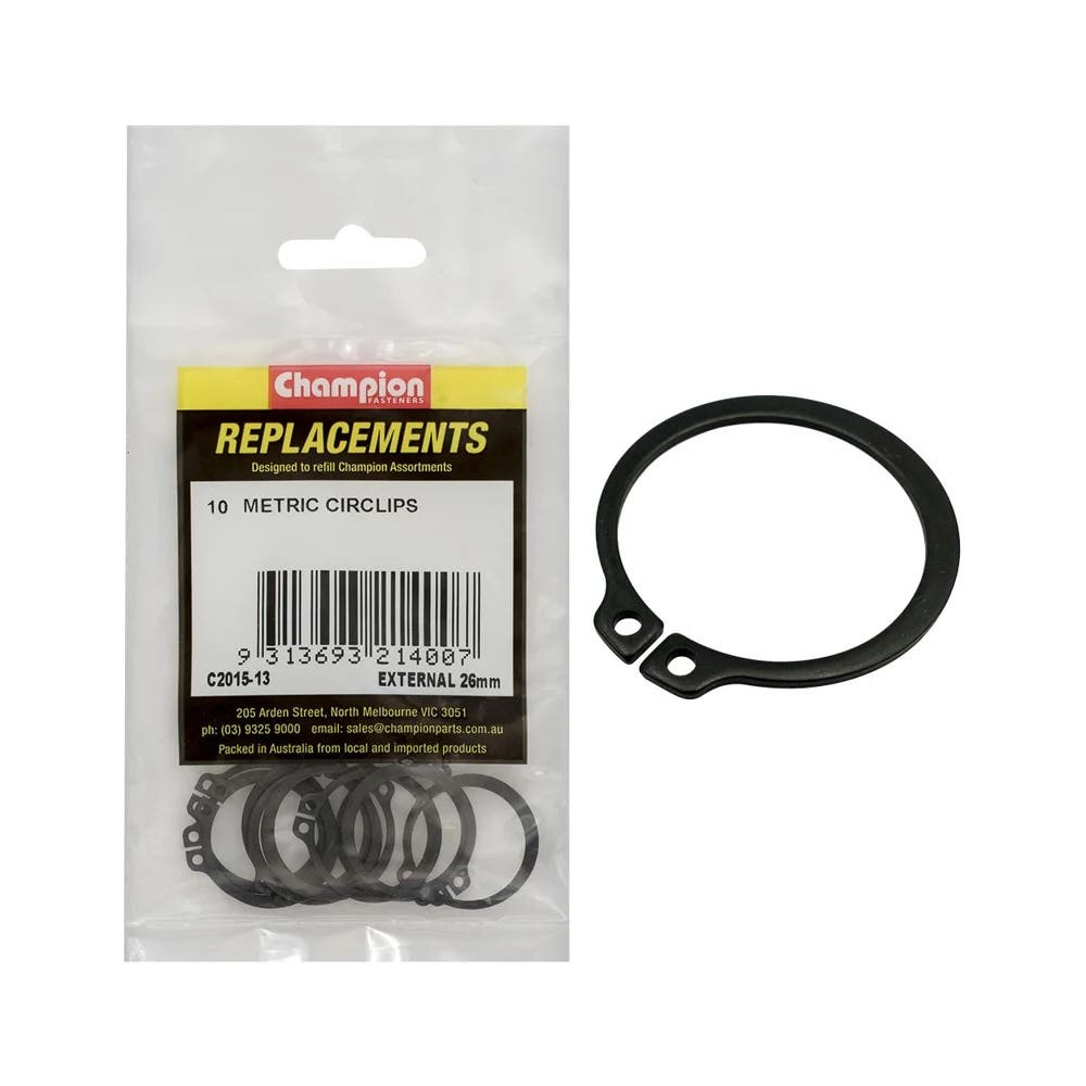 Grab Kit Refill - Circlip External 26mm Pk 10_223271_C2015-13