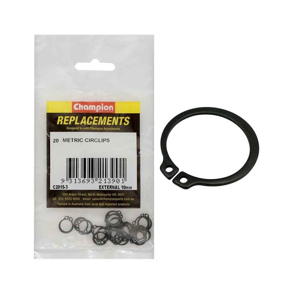 Grab Kit Refill - Circlip External 10mm Pk 20_291232_C2015-3