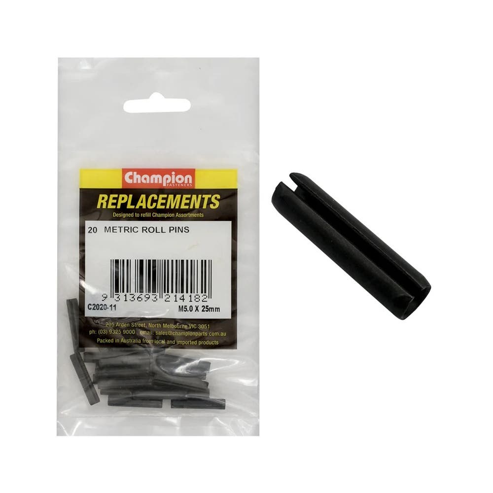 Grab Kit Refill - Pin Roll Black 5 X 25mm Pk 20_270792_C2020-11