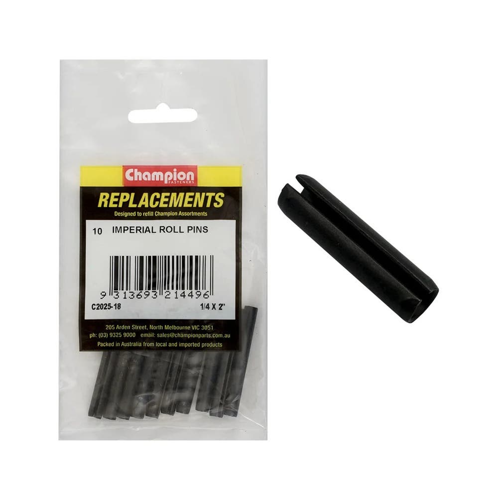 Grab Kit Refill - Pin Roll Black 1/4 x 2'' Pk 10_173681_C2025-18