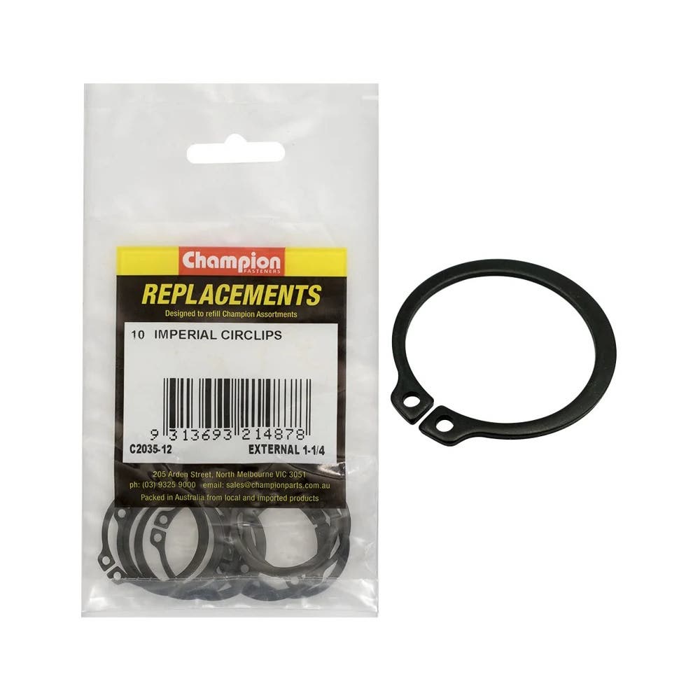Assortment Refills 1-1/4'' Imeprial External Cirlip_40029932_C2035-12