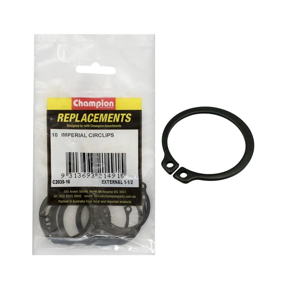 Assortment Refills 1-1/2'' Imperial External Circlip_40029936_C2035-16