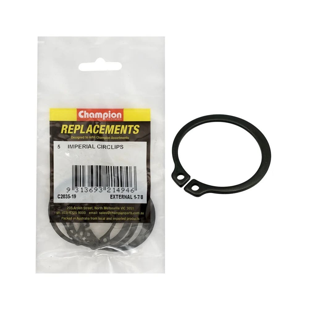 Assortment Refills 1-7/8'' Imperial External Circlip_40029939_C2035-19
