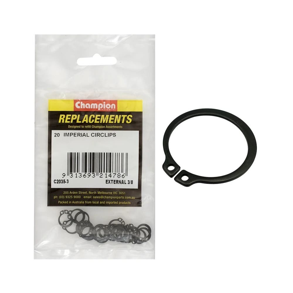 Assortment Refills 3/8'' Iimperial External Circlip_40029942_C2035-3