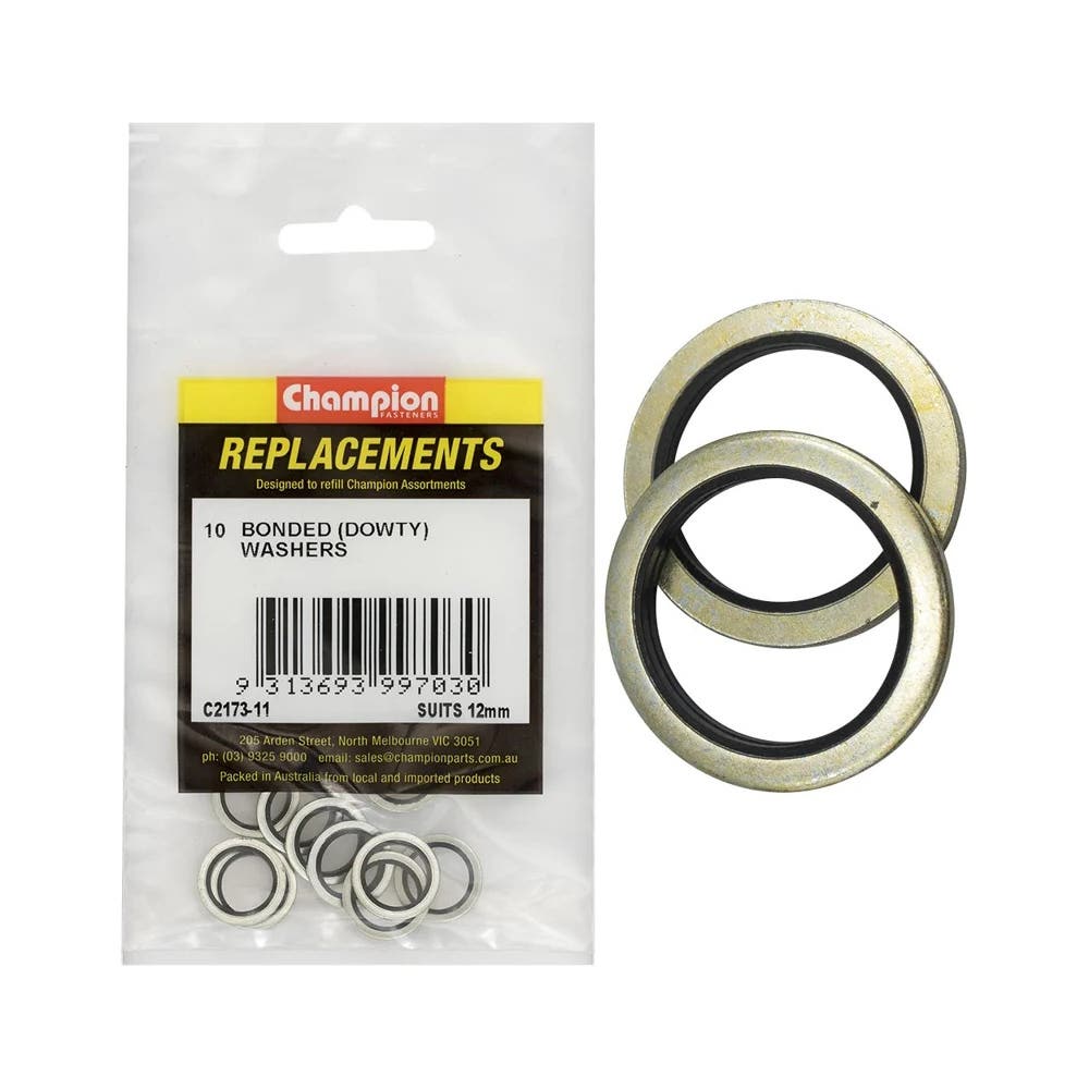 Grab Kit Refill - Washer Bonded Seal Dowty 12mm Pk 10_291141_C2173-11