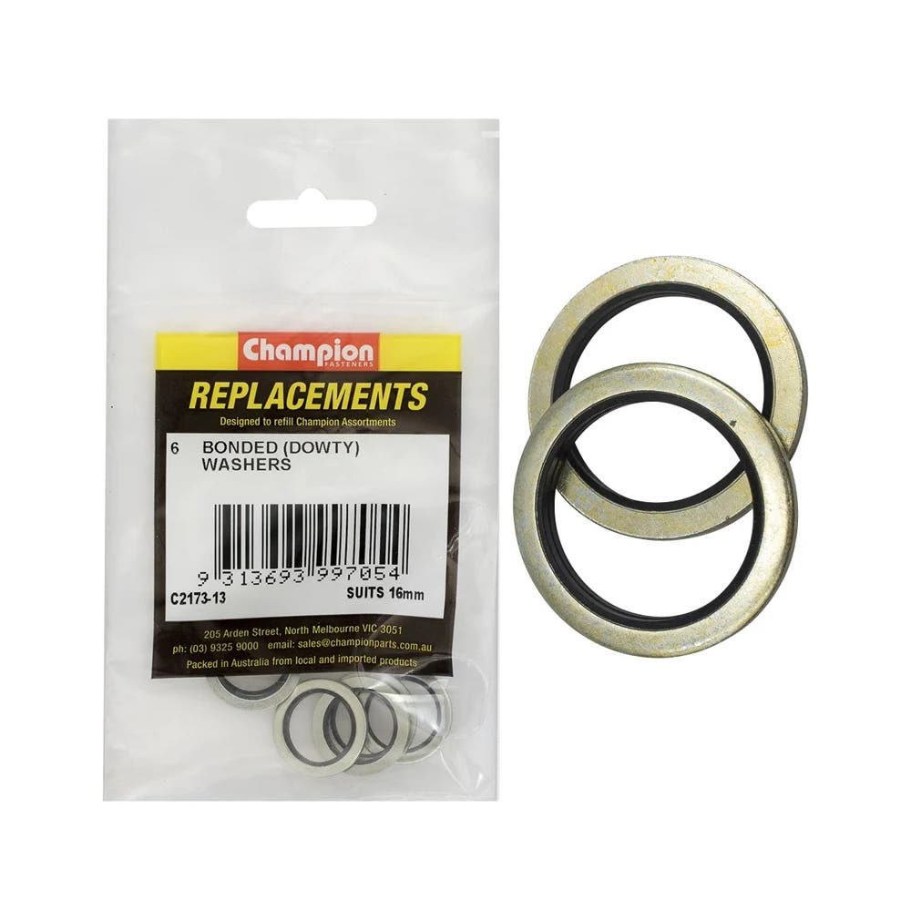 Grab Kit Refill - Washer Bonded Seal Dowty 16mm Pk 6_291225_C2173-13