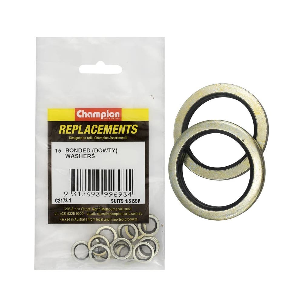 Grab Kit Refill - Washer Bonded Seal Dowty 1/8'' BPS Pk 15_291218_C2173-1