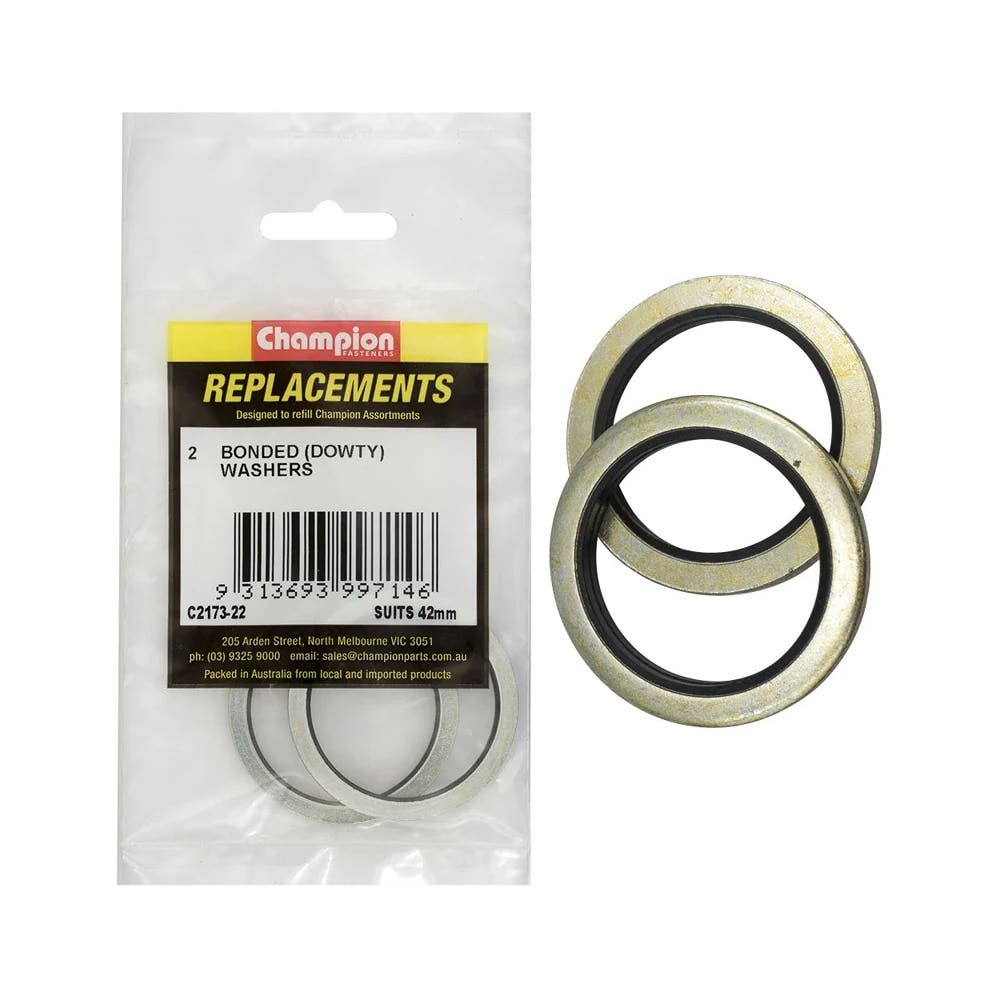 Grab Kit Refill - Washer Bonded Seal Dowty 42mm Pk 2_93298137_C2173-22