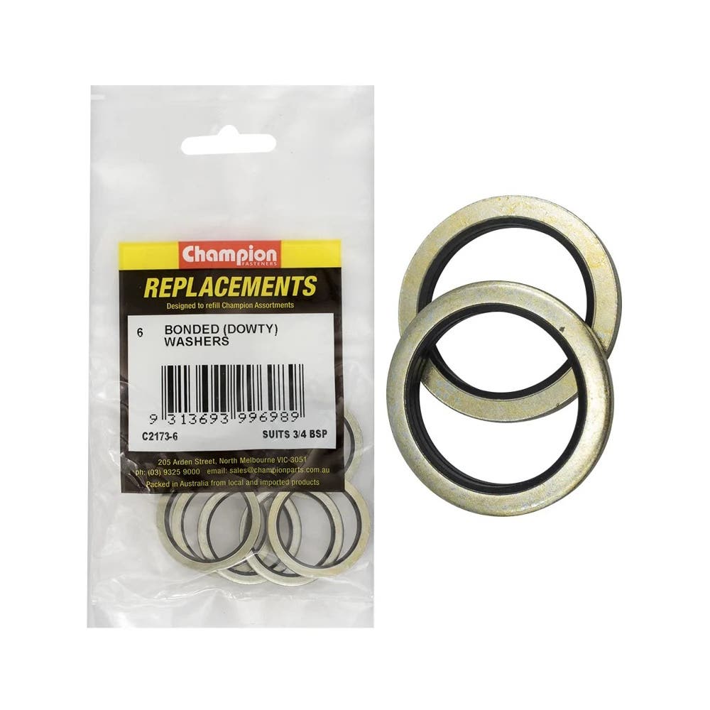 Grab Kit Refill - Washer Bonded Seal Dowty 3/4'' BSP Pk 6_251697_C2173-6