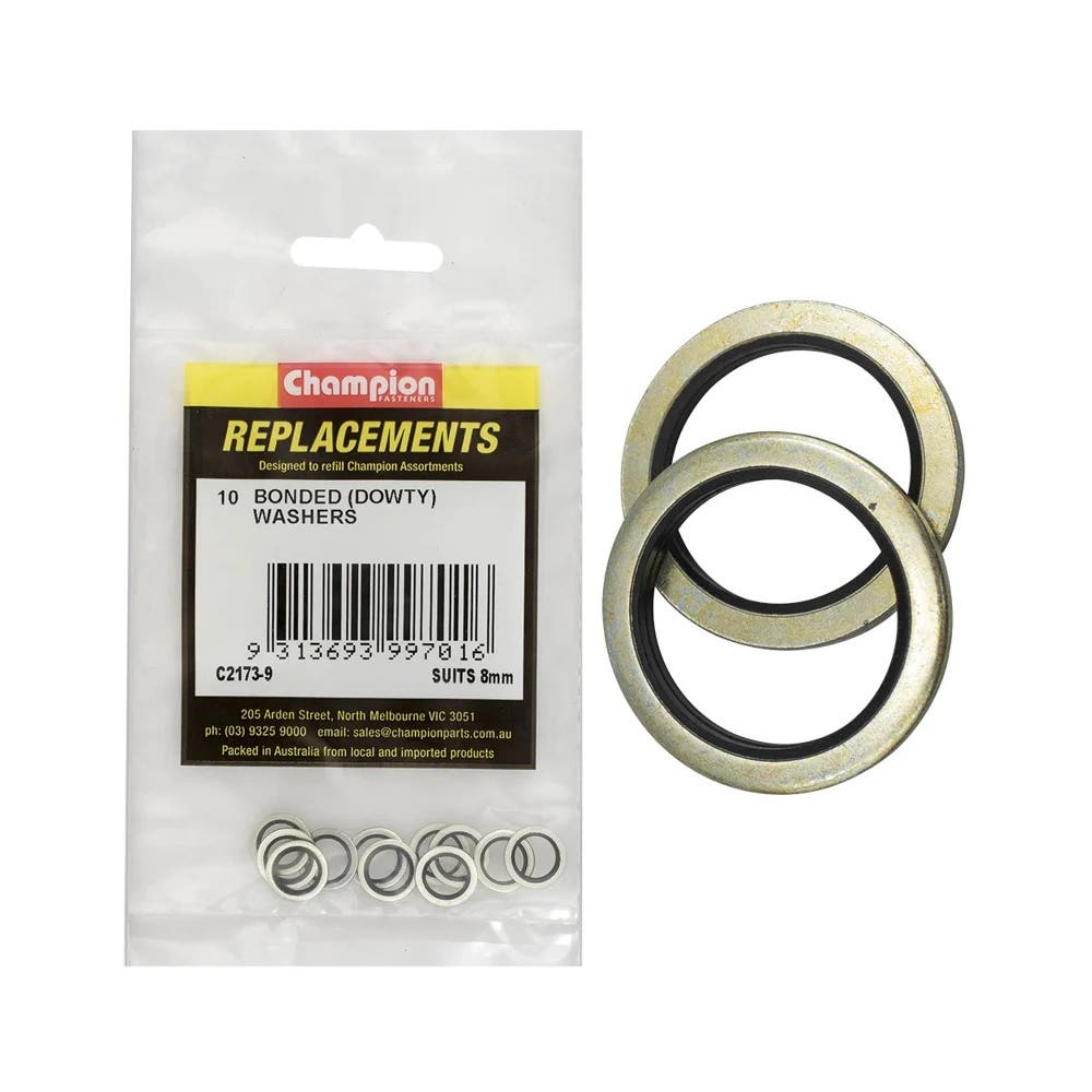 Grab Kit Refill - Washer Bonded Seal Dowty 8mm Pk 10_291221_C2173-9