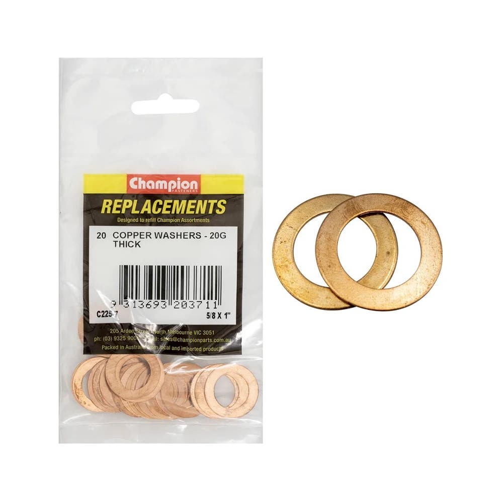 Grab Kit Refill - Washer Copper 5/8 x 1'' Pk 20_234096_C225-7