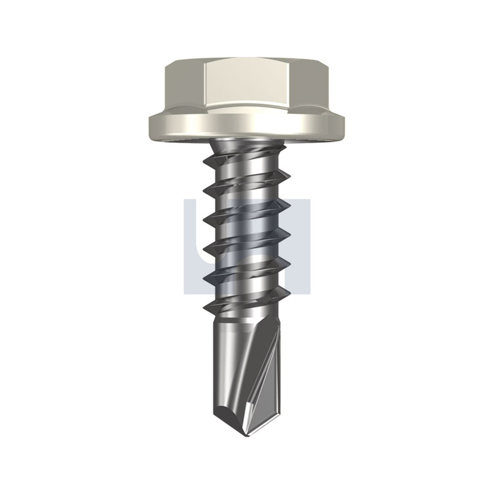 Metal Sds Flg Hex Hd Surfmist (Titania) -Cl4 As3566 #10-16 16 - Pk 1000_40096434_FSTSMM4FH1016016