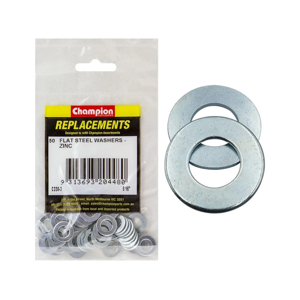 Assortment Refills 5/16 Washers Flat Steel_40030001_C330-3