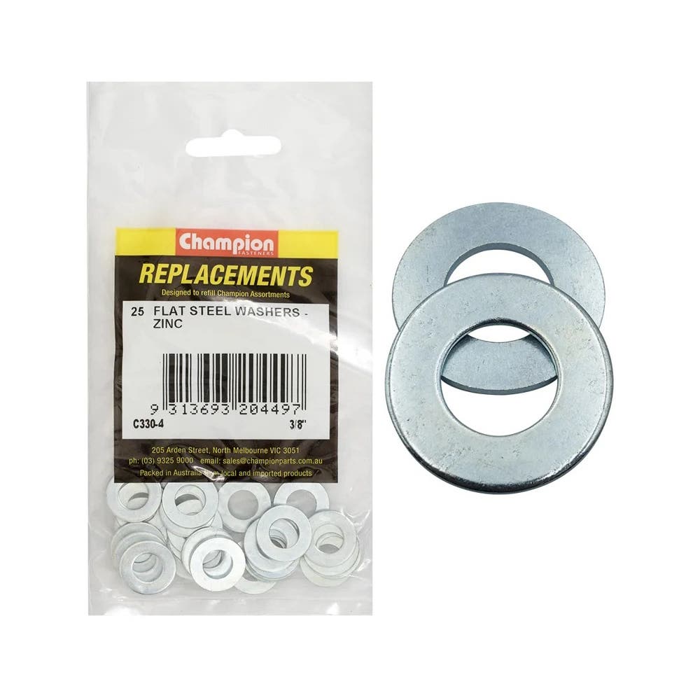 Assortment Refills 3/8 Washer Flat Steel_40030002_C330-4