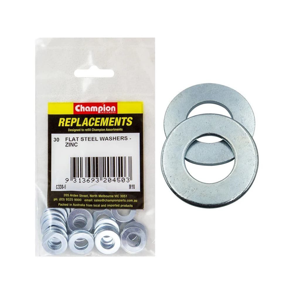 Assortment Refills 10mm Washer Flat Steel_40030003_C330-5