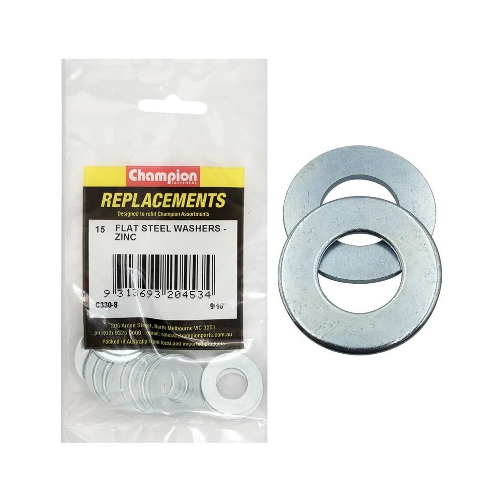 Grab Kit Refill - Washer Flat 9/16 15pk_410551_C330-8